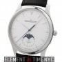 Jaeger-LeCoultre Master Ultra Thin Moon 39mm Steel Silver Dial