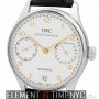 IWC Automatic 7-Day Power Reserve Silver Arabic Dial