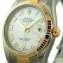 Rolex Steel  18k Yellow Gold Silver Dial 36mm