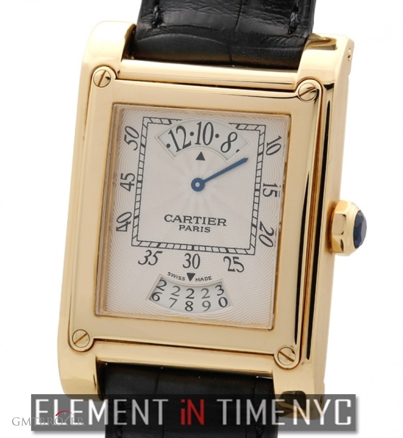 Cartier Tank A Vis Privee Collection 28mm 18k Yellow Gold W1534451 151831