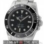 Rolex No-Date Ceramic Stainless Steel Black Dial