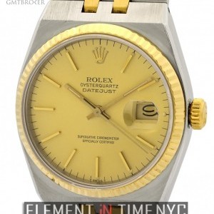 Rolex OysterQuartz 2Tone 36mm Chronometer 17013 147263