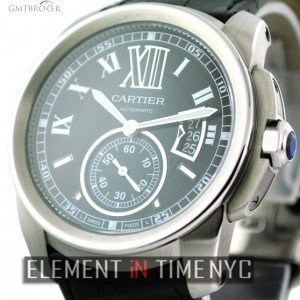 Cartier Stainless Steel Black Dial 42mm W7100041 145561