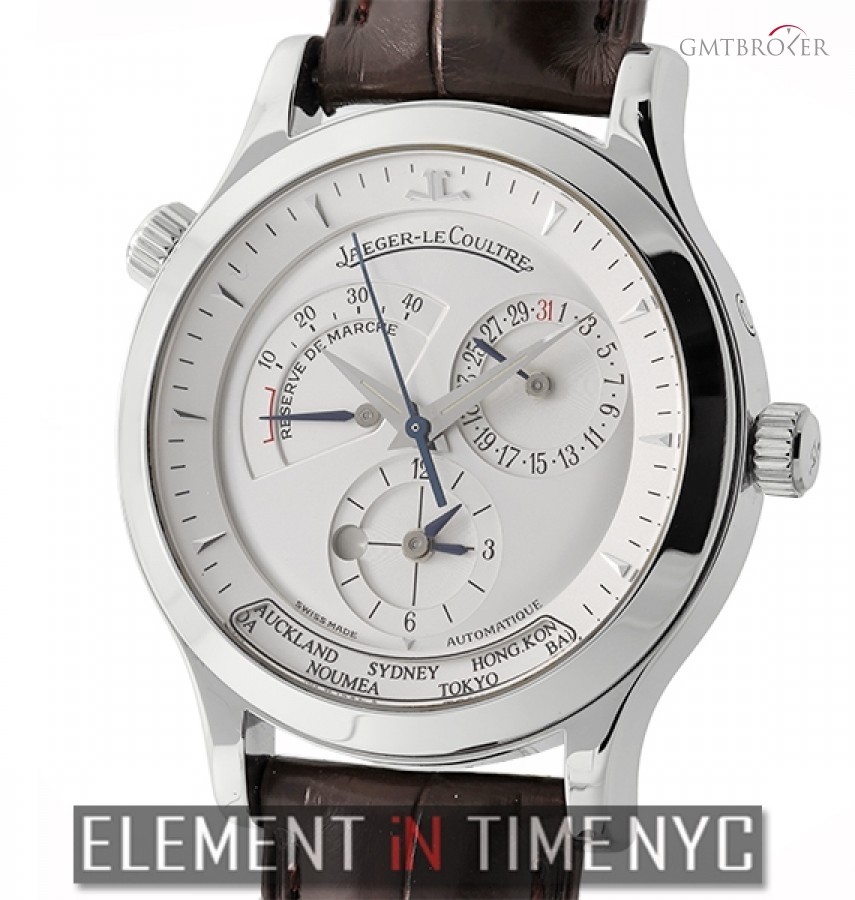 Jaeger-LeCoultre Master Geographic 38mm Stainless Steel 142.84.20 332533