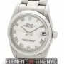 Rolex Mid-Size 31mm Stainless Steel White Roman Dial D S
