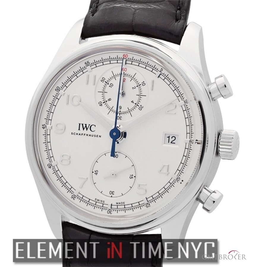 IWC Portuguese Chronograph Classic 42mm Silver Dial IW3904-03 150339