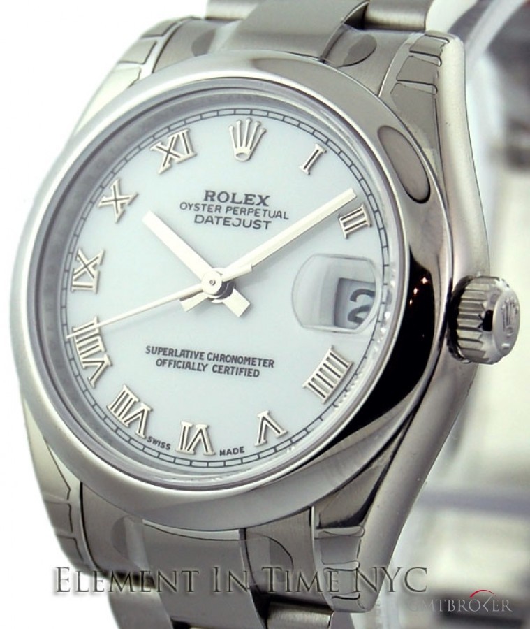 Rolex Stainless Steel White Dial 31mm 178240 145351