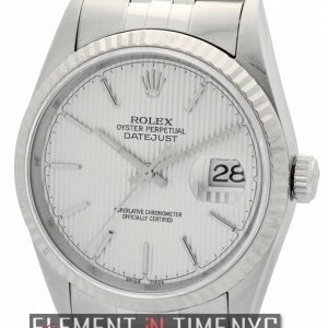 Rolex Stainless Steel 36mm Silver Tuxedo Stick Dial Circ 16234 147707