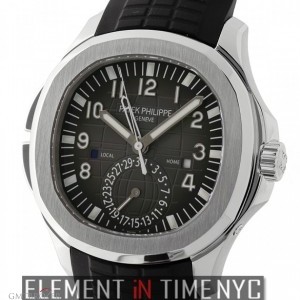 Patek Philippe Travel Time Stainless Steel Black Dial 41mm 5164A-001 152599