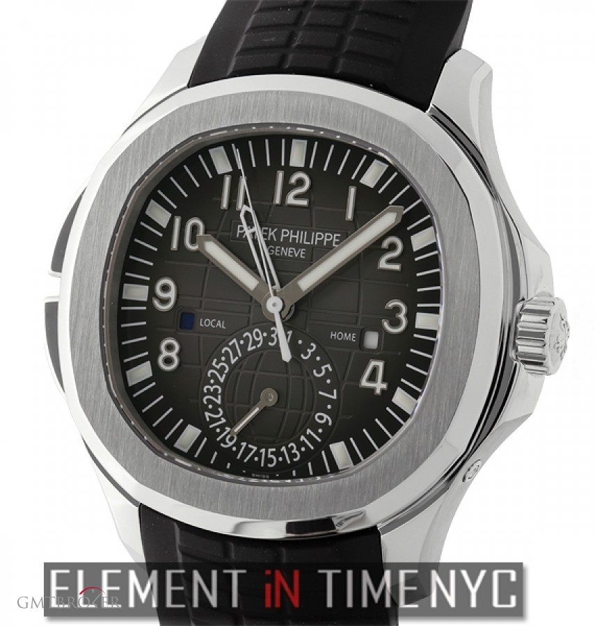 Patek Philippe Travel Time Stainless Steel Black Dial 41mm 5164A-001 152599