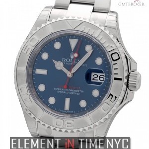 Rolex Stainless Steel And Platinum Blue Dial 40mm 116622 150917