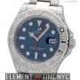 Rolex Stainless Steel And Platinum Blue Dial 40mm