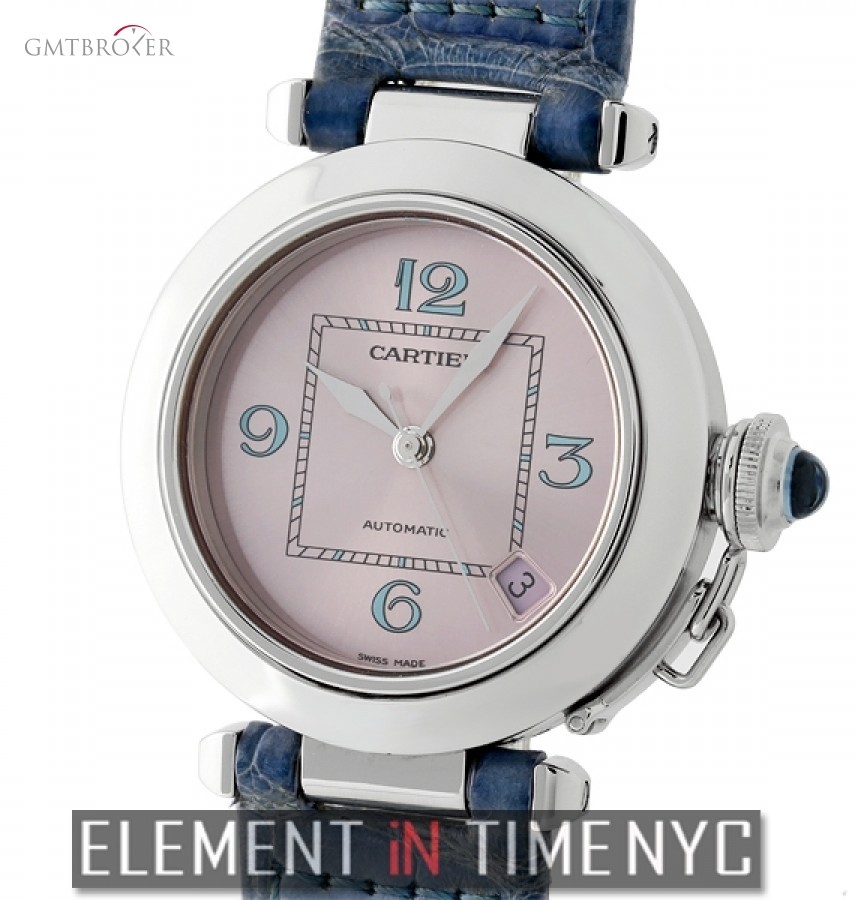 Cartier Pasha C Stainless Steel 35mm Pink Dial nessuna 152077