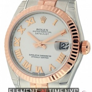 Rolex Stainless Steel 18k Rose Gold Midsize 178271 146419