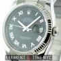 Rolex Stainless Steel Black Dial 36mm