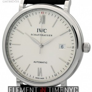 IWC Portofino Date Steel Silver Dial 40mm IW3565-01 146833