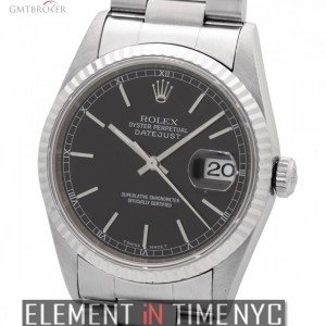 Rolex Stainless Steel 36mm Black Index Dial 16234 150567