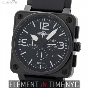 Bell & Ross Carbon Chronograph Matte Black PVD FInish nessuna 151259