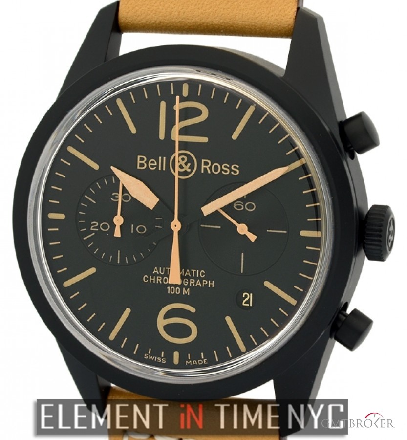 Bell & Ross Heritage Chronograph Steel  PVD nessuna 147371