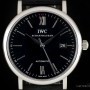IWC Portofino Gents Stainless Steel Black Dial BP IW35