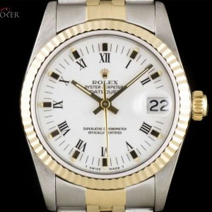 Rolex Datejust Mid-Size Stainless Steel  18k Yellow Gold 68273 772232