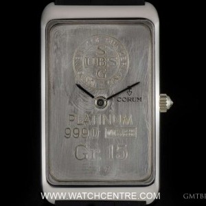 Corum Platinum 15 Grams 9990 Union Bank of Switzerland I 55400 615585