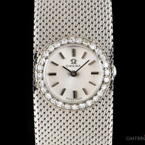Omega Unworn Diamond Set Vintage NOS Ladies Cocktail Wat 7174 810158