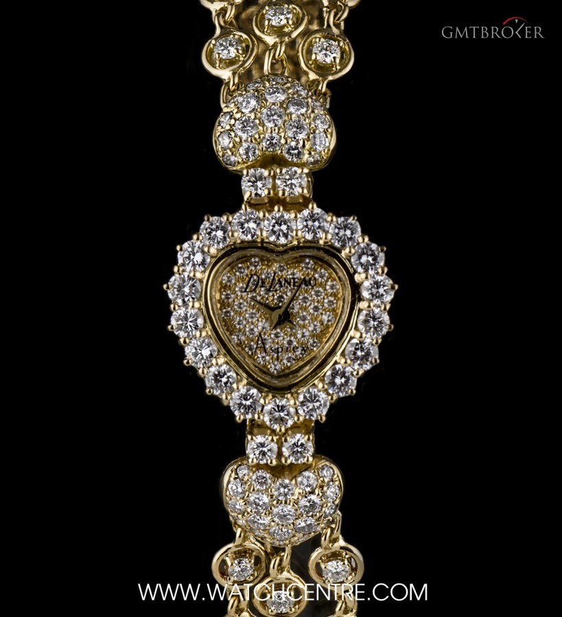 De Bethune Laneau 18k YGold Diamond Set Vintage Ladies Watch L631 495909