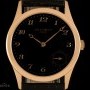 Patek Philippe Calatrava Gents 18k Rose Gold Black Dial BP 5026R-
