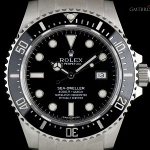 Rolex Sea-Dweller 4000ft Stainless Steel Black Dial Cera 116600 766324