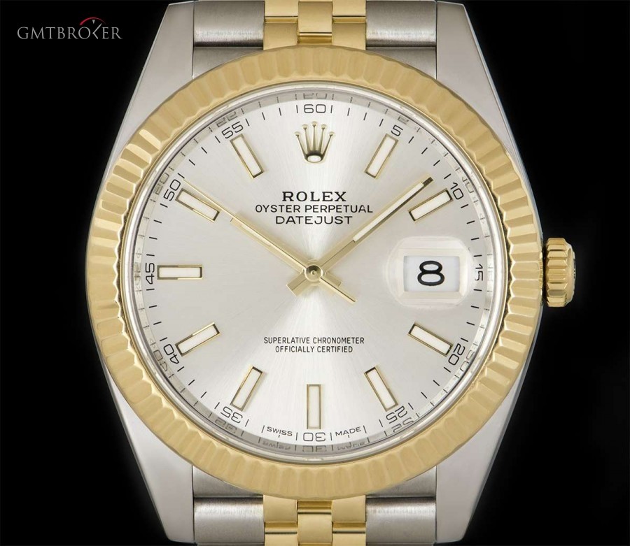 Rolex Datejust II Gents Stainless Steel  18k Yellow Gold 126333 850697