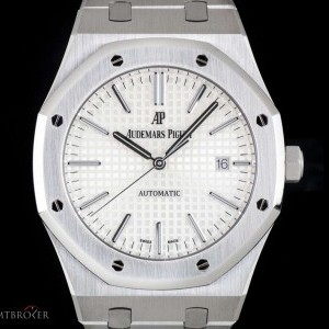 Audemars Piguet Stainless Steel Silver Dial Royal Oak Gents 15400S 15400ST.OO.1220ST.02 761007