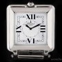 Chopard Happy Day Travel Clock Stainless Steel White Dial