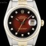 Rolex Datejust Gents Stainless Steel  18k Yellow Gold Ma