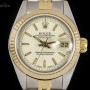 Rolex Datejust Ladies Stainless Steel  18k Yellow Gold I