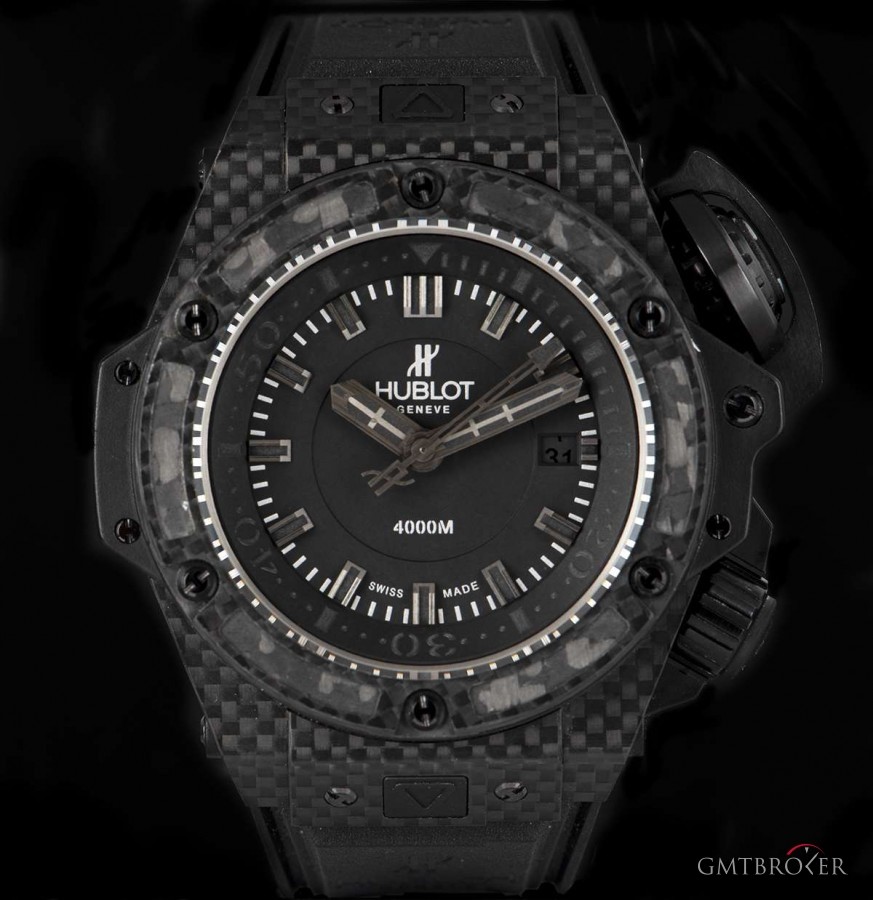 Hublot King Power Oceanographic Gents Carbon Black Dial B 731.QX.1140.RX 832253