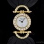Chopard Alta Moda 18k Yellow Gold White Dial 404785-0001