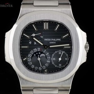 Patek Philippe Unworn Power Reserve Nautilus Stainless Steel Blac 5712/1A-001 832400