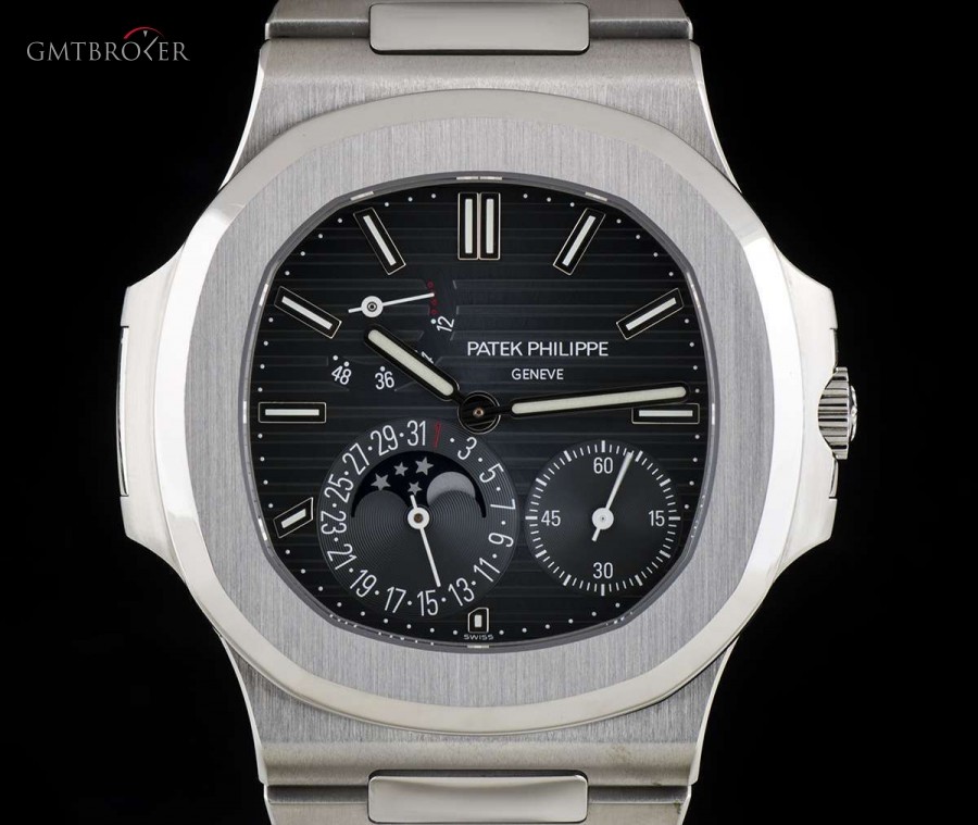 Patek Philippe Unworn Power Reserve Nautilus Stainless Steel Blac 5712/1A-001 832400