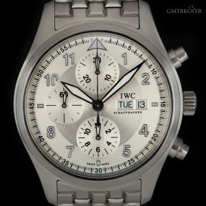 IWC Pilot Spitfire Chronograph Stainless Steel Silver IW371705 840582