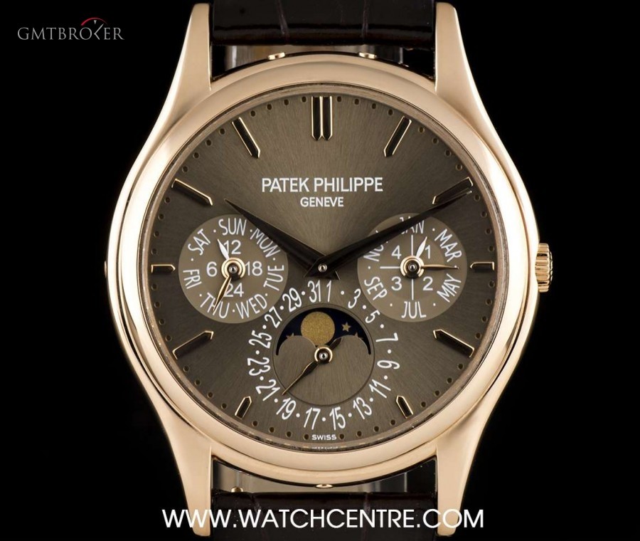 Patek Philippe 18k Rose Gold Perpetual Calendar Ultra Thin Gents 5140R 738469