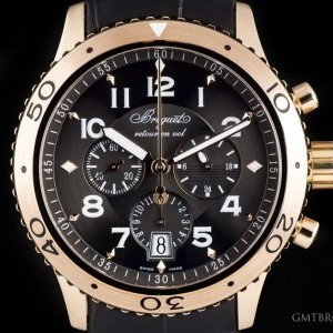 Breguet Type XXI Flyback Chronograph Gents 18k Rose Gold B 3810BR/92/9ZU 784061
