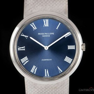 Patek Philippe Calatrava Vintage Gents 18k White Gold Double Name 3606/001 838744