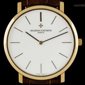 Vacheron Constantin Constatin Ultra Thin Gents 18k Yellow Gold White D 31160 784973