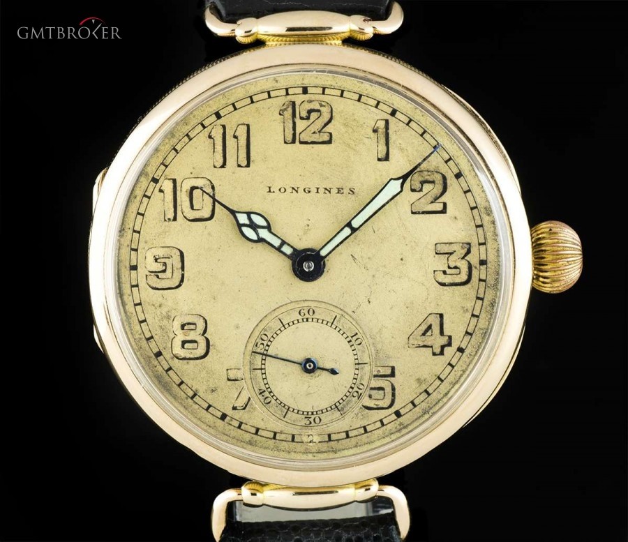 Longines Vintage Gents 14k Yellow Gold Champagne Dial nessuna 813431