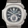 Patek Philippe Nautilus Chronograph Stainless Steel Black-Blue Di