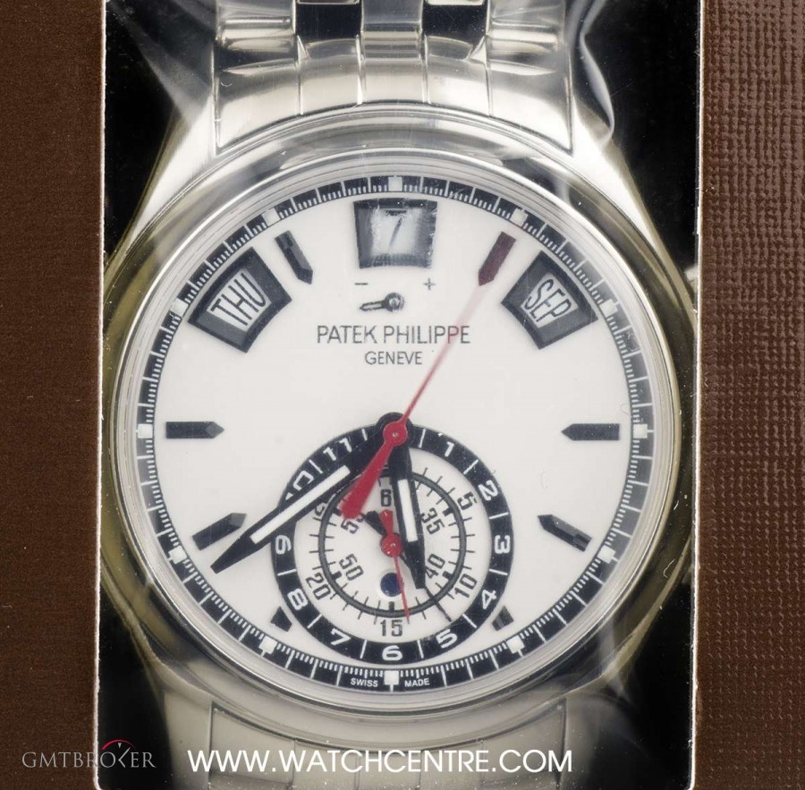 Patek Philippe Stainless Steel Double Sealed Annual Calendar Chro 5960/1A-001 742585
