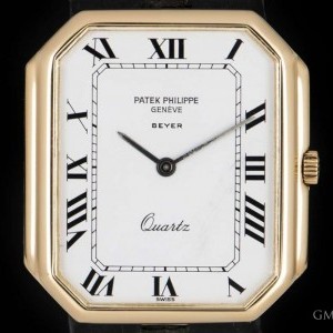 Omega Philippe Octagonal Shaped Dress Watch 18k Yellow G 3853 824681
