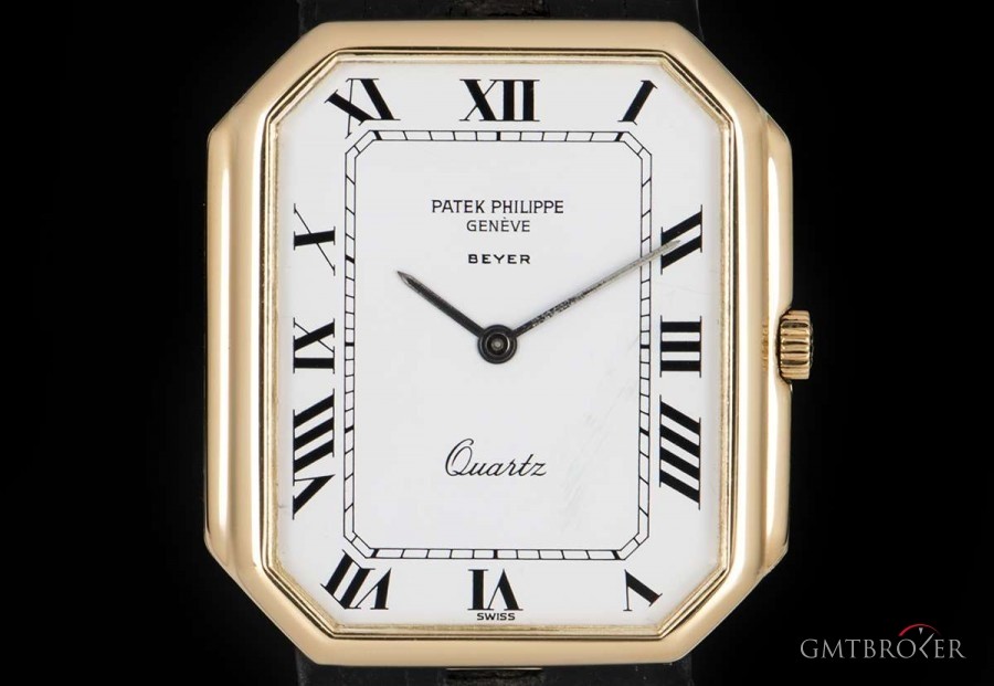 Omega Philippe Octagonal Shaped Dress Watch 18k Yellow G 3853 824681