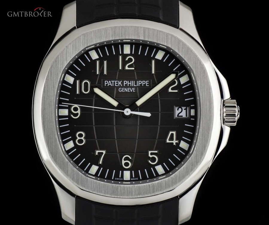 Patek Philippe Jumbo Aquanaut Gents Stainless Steel Black Dial BP 5167A-001 763087